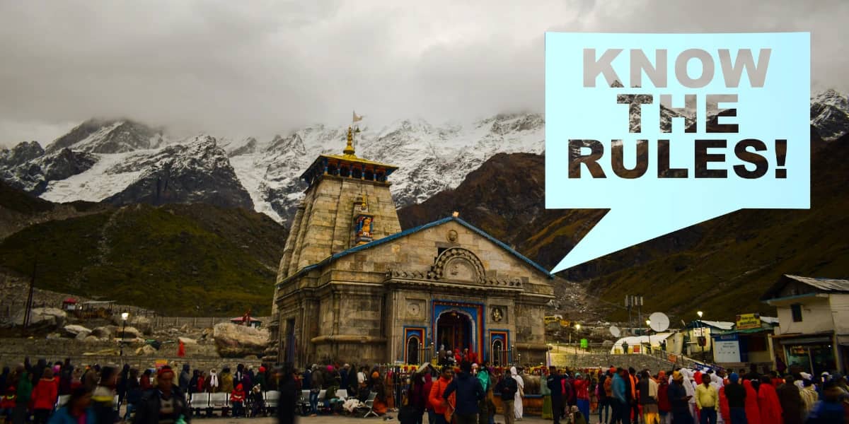 Kedarnath Darshan New Rules 2026 – Easy Guide for Pilgrims