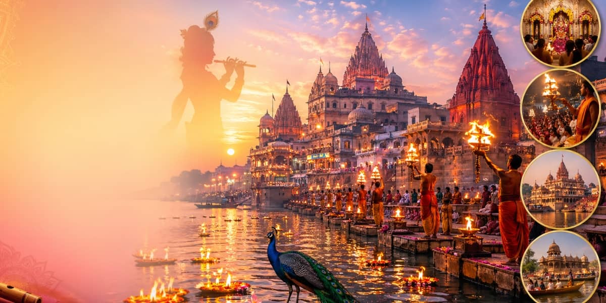 Mathura Vrindavan Tour : Complete Darshan, Temples, Yatra and Travel Plan