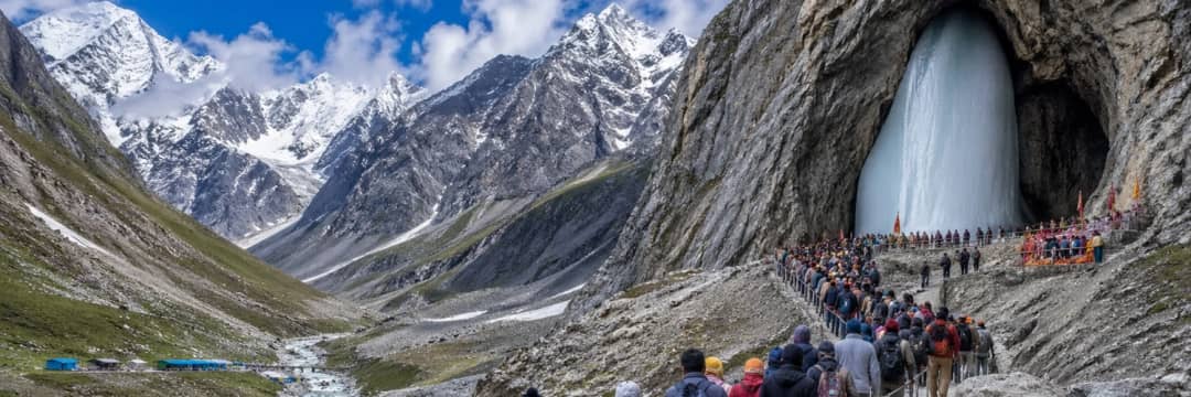 Amarnath Yatra 3N/4D Package with Srinagar Stay & Darshan