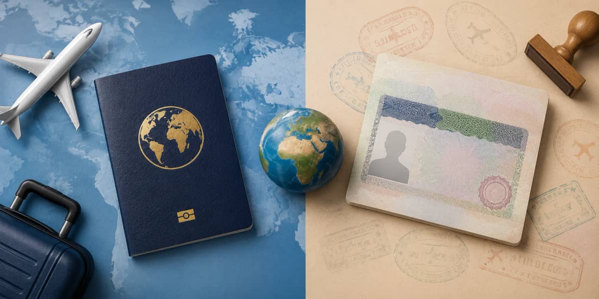 Difference Between Visa and Passport: Everything You Need to Know Before You Travel