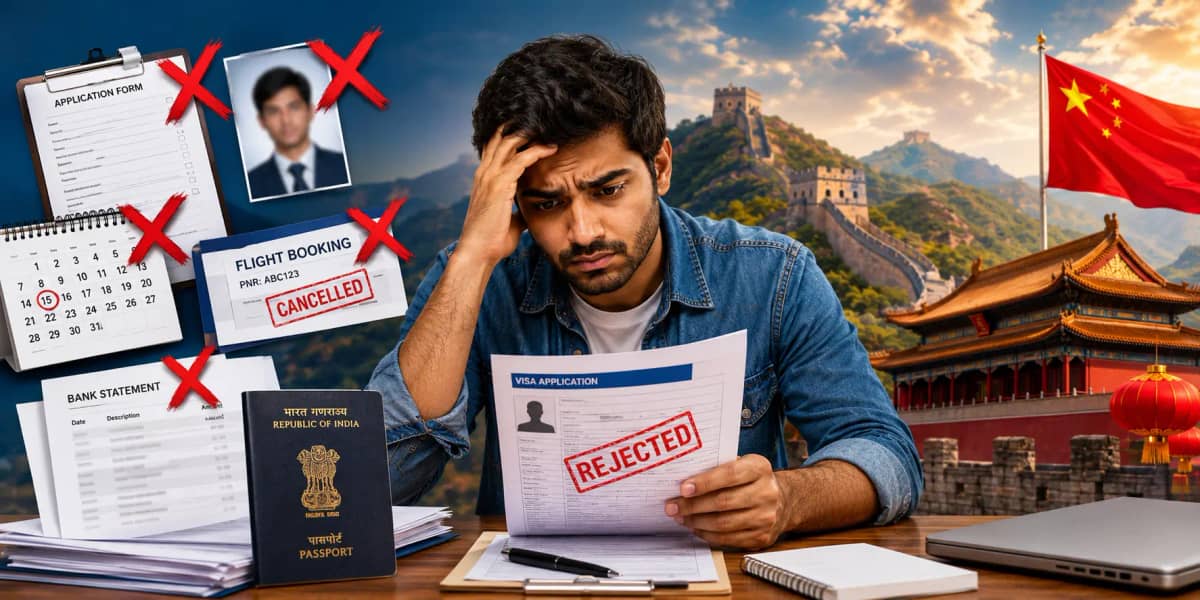 5 Errors Indians Make When Applying For China Visa