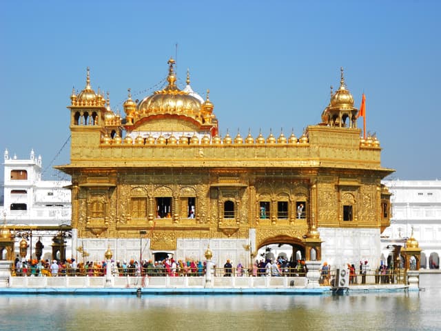 Punjab tourism showcasing Golden Temple, Wagah Border ceremony, Sikh heritage sites, and vibrant cultural life