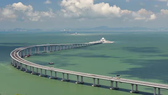 Hong Kong–Zhuhai–Macao Bridge Attracts Global Attention With Its Massive Sea Link