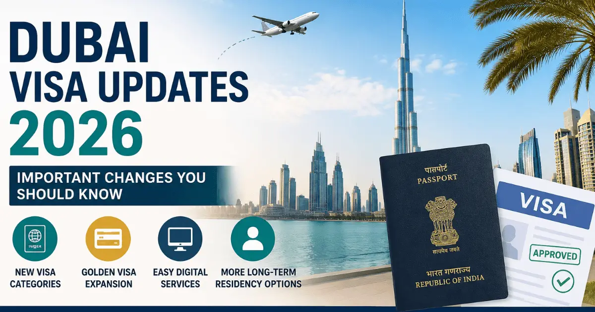 Dubai Visa Updates 2026: 10 Important Changes Travellers and Residents Should Know