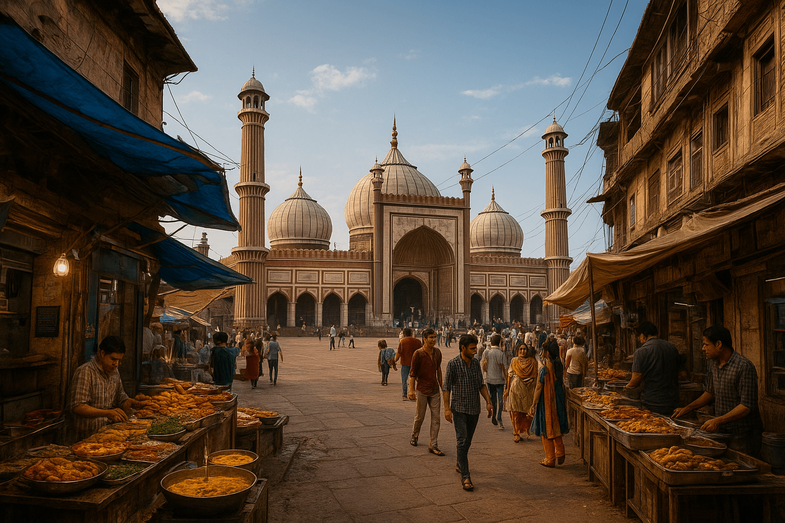 Jama Masjid & Chandni Chowk Food Walk