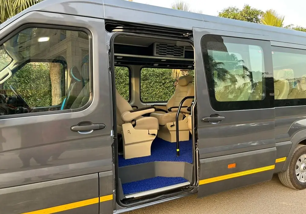 Force Urbania luxury van rental for group travel and outstation journeys in India