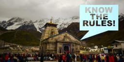 Kedarnath Darshan New Rules
