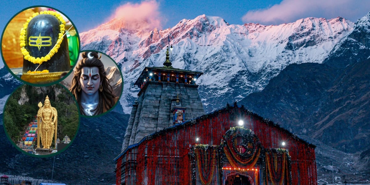 What are the 4 dham and 12 Jyotirling?