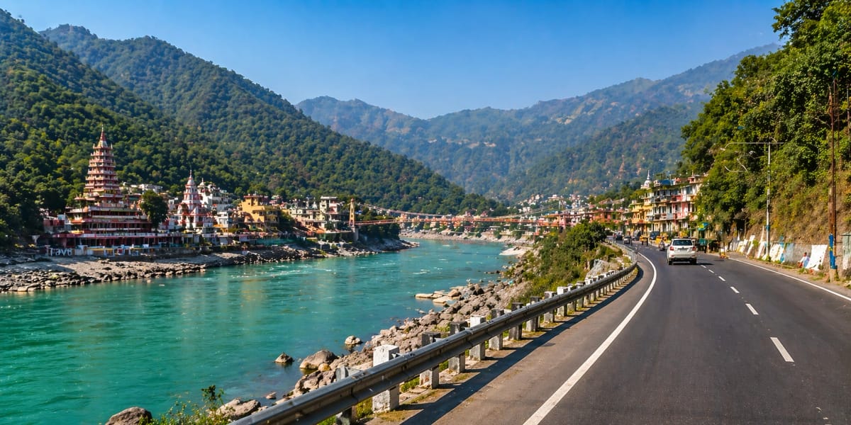 Haridwar to Rishikesh Distance – A Short Journey That Feels Bigger Than It Is
