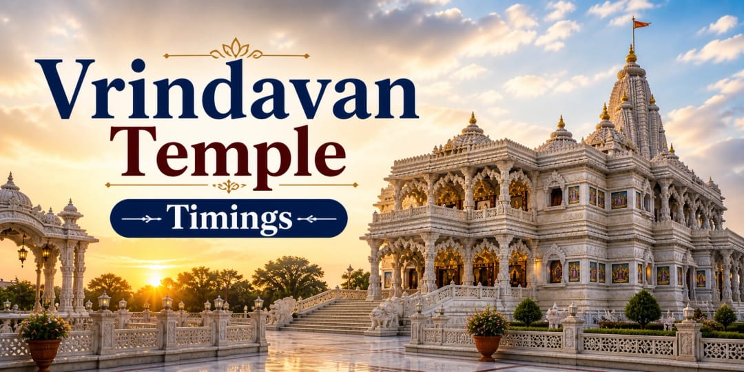 Vrindavan Temple Timings 
