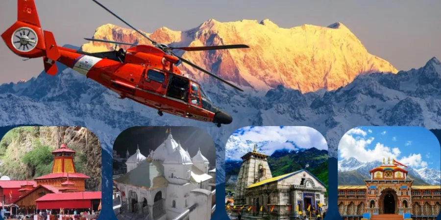 Chardham Yatra by Helicopter 2026 - Premium 6-Day Divine Journey
