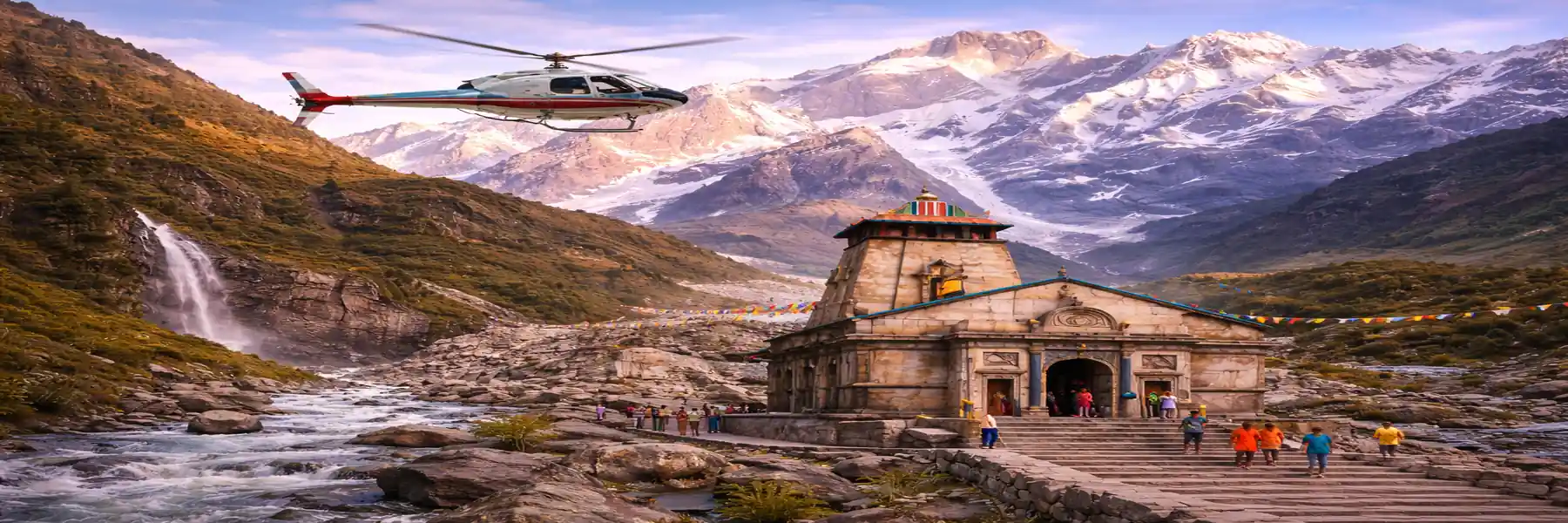 Kedarnath Yatra by Helicopter – Complete Guide for Fast & Comfortable Darshan
