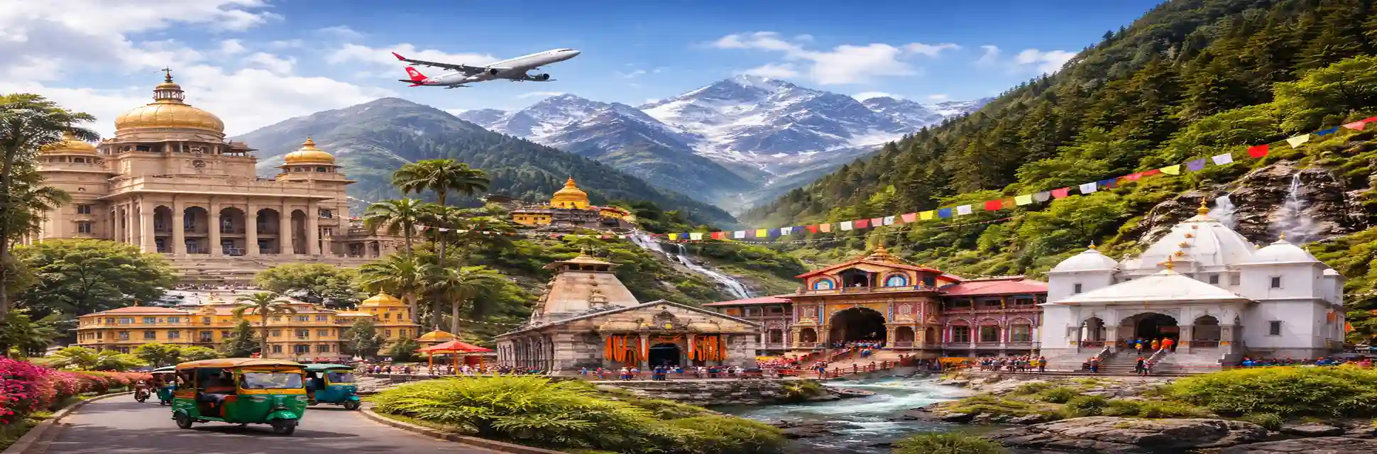 Chardham Yatra from Bangalore – Your Divine Journey to Uttarakhand’s Holy Shrines