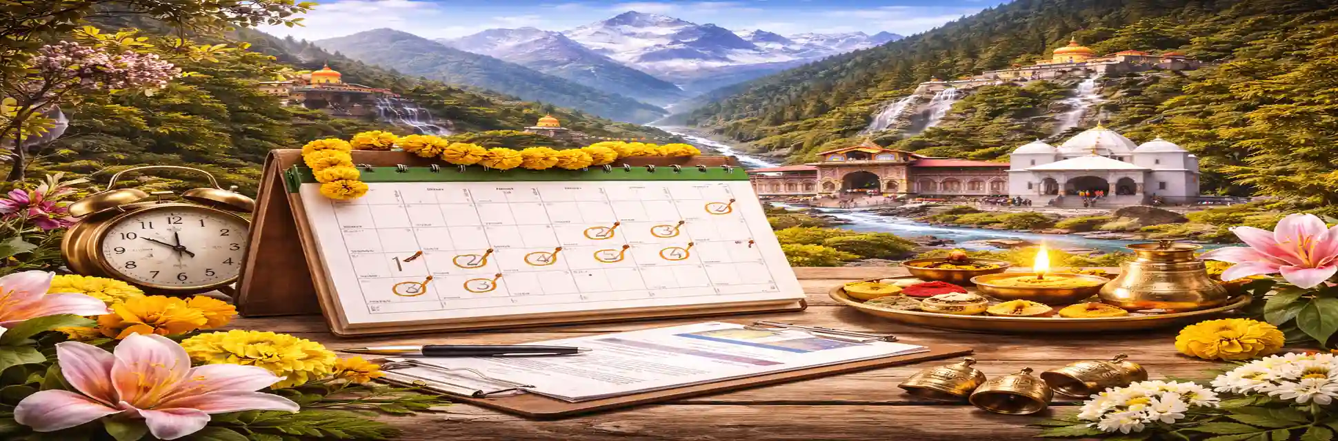 Char Dham Yatra Opening Dates – Temple-wise Start & Closing Schedule