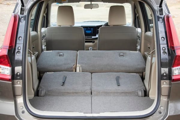 Toyota Rumion Backseat Folded