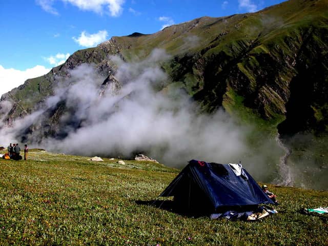 Himachal Pradesh tourism showcasing snow-covered mountains, hill stations, monasteries, and Himalayan landscapes