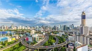 Thailand tourism showcasing golden temples, tropical islands, beaches, cultural heritage, and vibrant city life