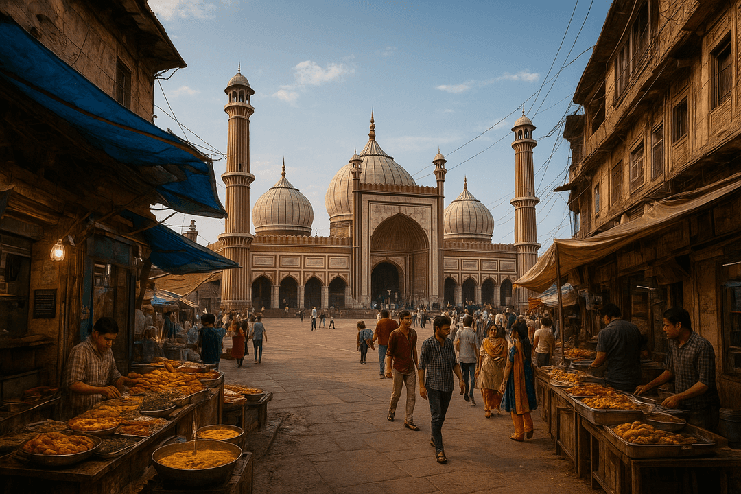 Jama Masjid & Chandni Chowk Food Walk
