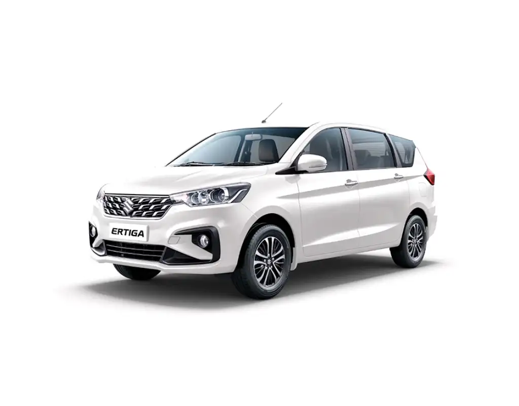 Maruti Ertiga side view 7 seater MPV car designed for comfortable family and outstation travel