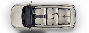 Kia Carens interior cabin view with premium seating and air-conditioned 6 and 7 seater comfort