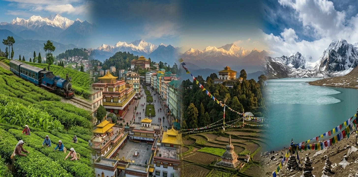 Darjeeling, Gangtok, Pelling & North Sikkim Expedition