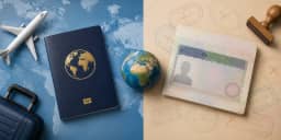 Difference Between a Visa and a Passport