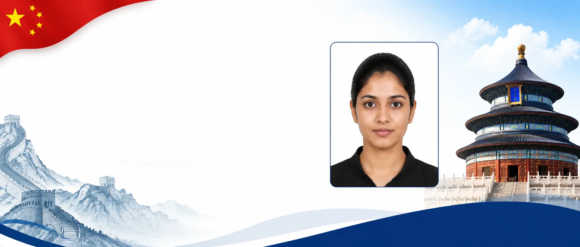 China Visa Photo Requirements for Indian Applicants