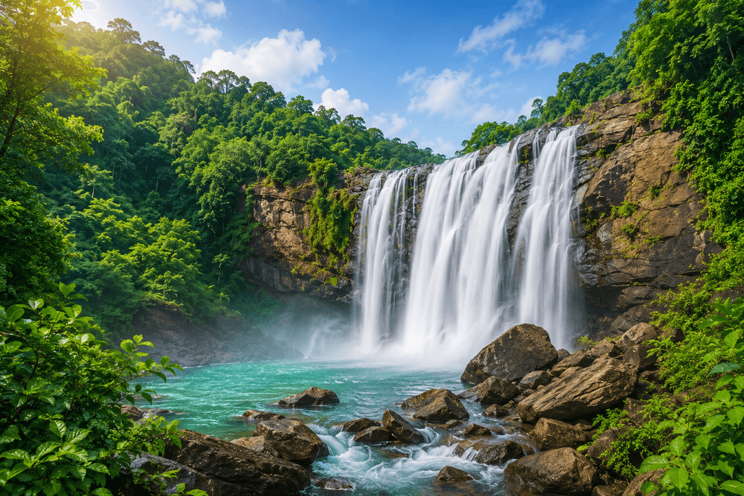 Kerala waterfalls