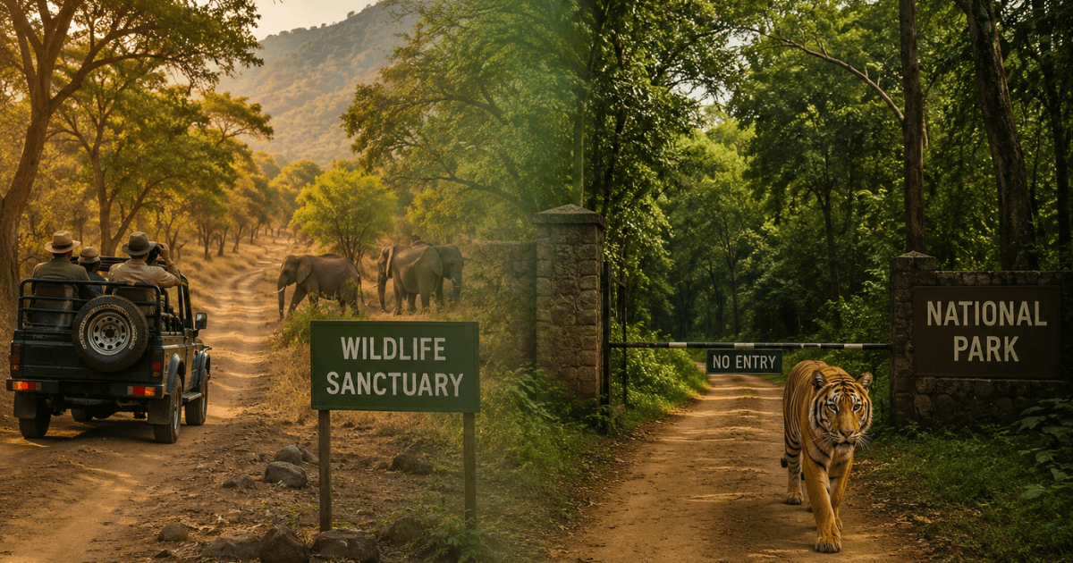 What's the Difference Between a Wildlife Sanctuary and a National Park?