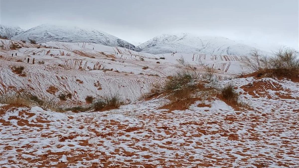 When Deserts Turn White: Snowfall in the World’s Driest Lands